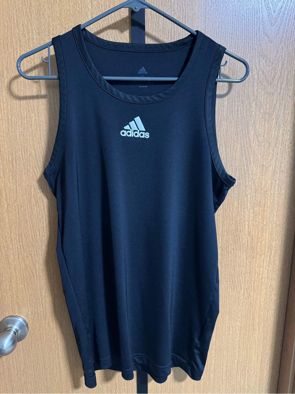Adidas Black Mens 3G Tank - Small